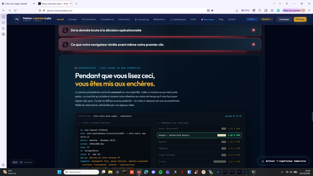Dossier illustré sur la circulation et la valorisation des données en ligne.